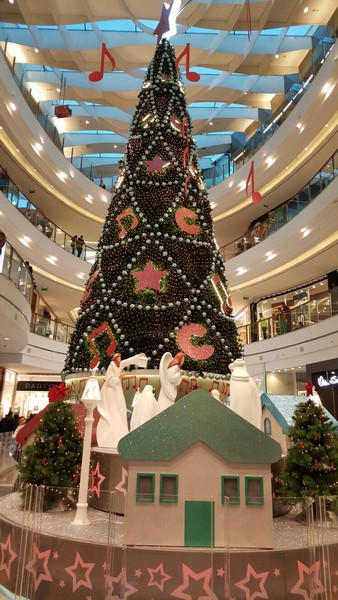 Christmas Tree at City Centre Beirut
